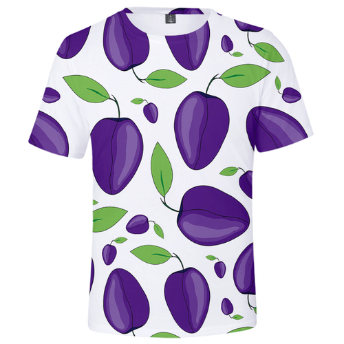 Cartoon Fruits T-Shirt - D