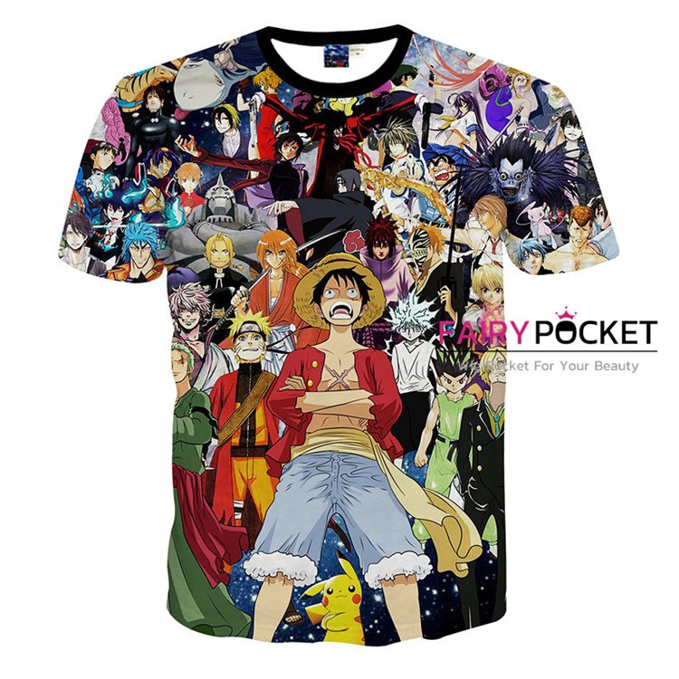 Kawaii Anime Shirt Women Top Japan Harajuku Manga Graphic Tshirts Fashion  Punk Clothing Ladies Summer XS-4XL Tee Camisetas - AliExpress
