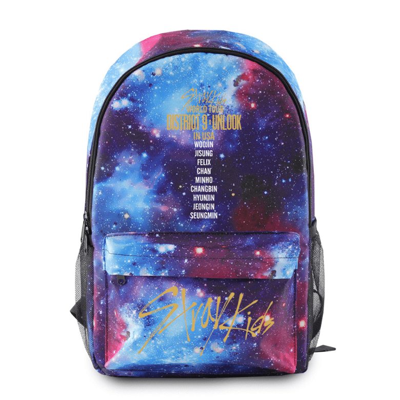 Stray Kids Backpack with USB Charging Port (6 Colors) - B